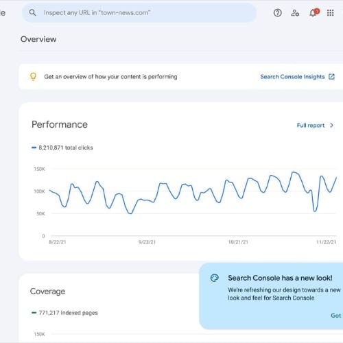 Optimizar google search console